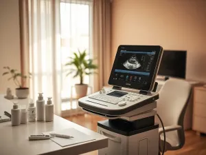 Ergonomia stanowiska pracy z aparatem USG stacjonarnym